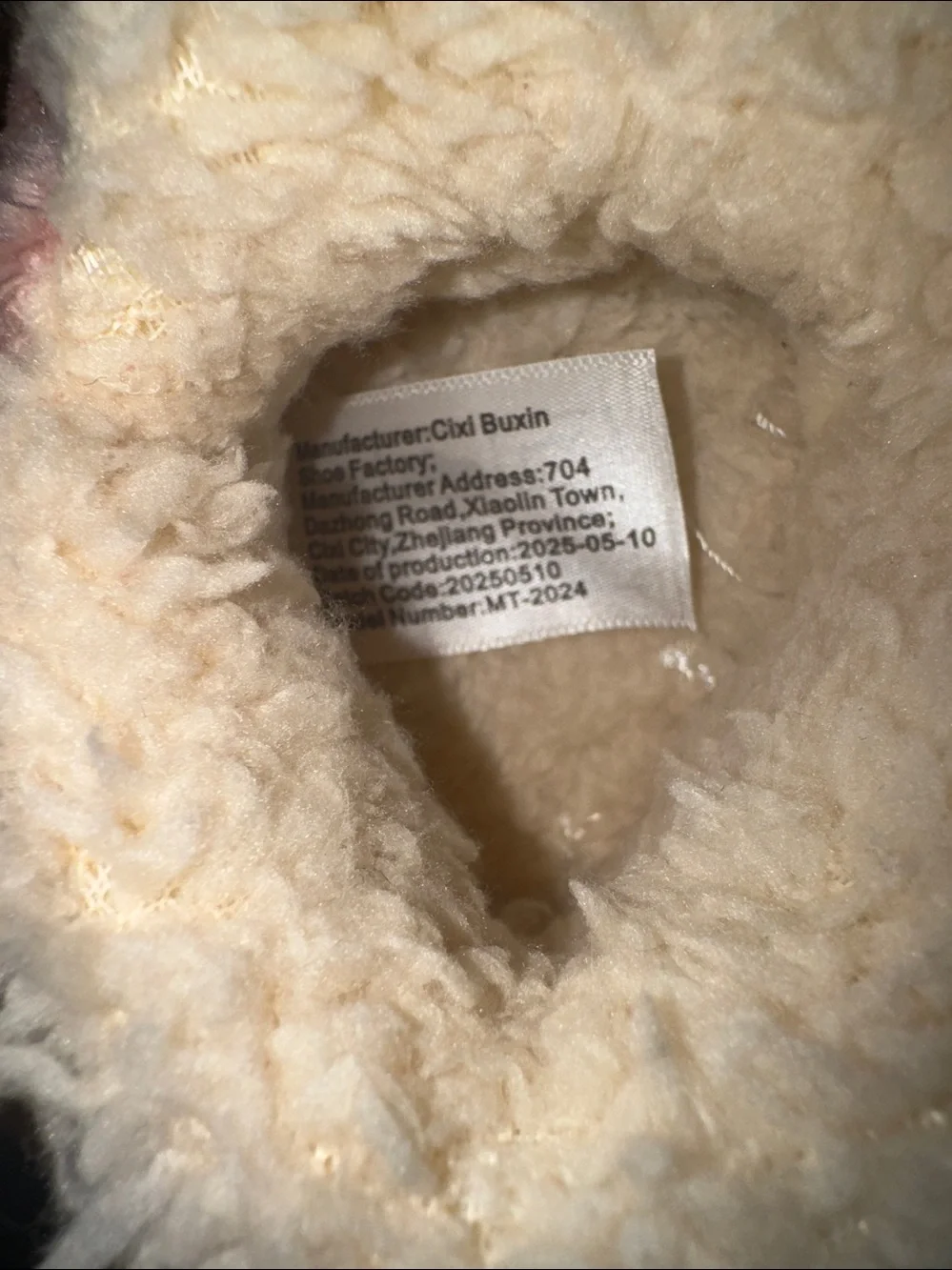 Plush Pink Kids Slipper Booties with Cozy Faux Fur Lining like new!